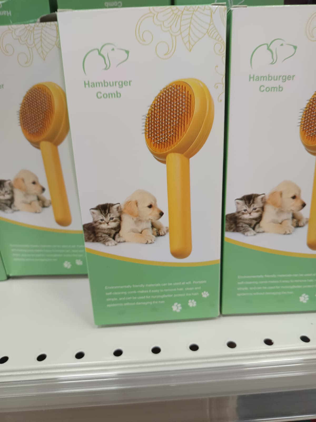 Cepillo De Autolimpieza Para Mascotas